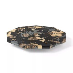DVF for‎ Target Marble Stone Lazy Susan Serving Stand Diane Von Furstenberg